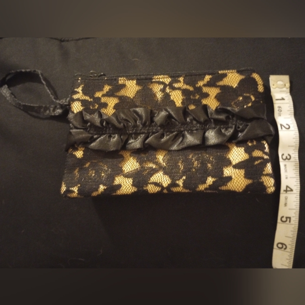 Lorac Satin/Lace Wristlet